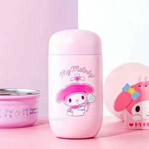 마이멜로디 페블 텀블러 200ml아동식기 유아 어린이물병 피규어 빨대물컵 휴대용보틀 캐릭터보 유보 유물