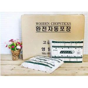 BOX 비닐나무젓가락 50x5 250P_20개입 일회용