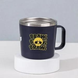 스텐 물컵 스텐컵 260ml 네이비 식세기가능 손잡이컵