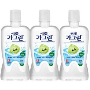 어린이가그린 아동 가글 사과맛 380ml x 3개