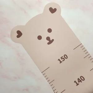 동물 키재기 줄자 곰돌이