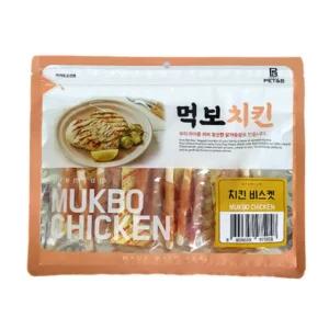 먹보 치킨 비스켓 300g 5개 묶음칭찬간식 애견 강아지 영양 치킨비 반려동물 훈련