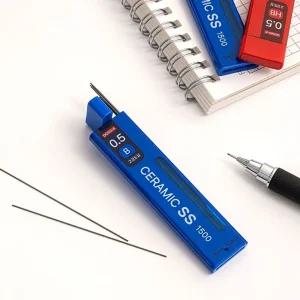 세라믹 SS 1500 샤프심 0.5mm (12개 1세트)필기도구 문구용품 사무 필기류 학생 용샤프 전문가 그래프 필기