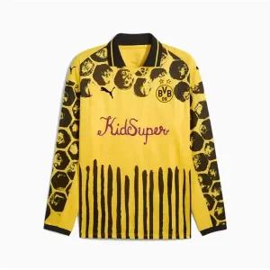 매장정품 푸마 PUMA 푸마(PUMA) 키드슈퍼 BVB LS 레트로 셔츠 78275302 320935