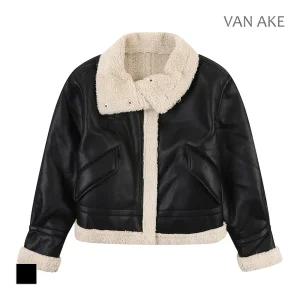 [반에이크] 퍼배색 무스탕 점퍼_VB41HCQ302Z