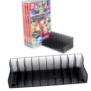 cd dvd 케이스 보관 컨테이너 홀더 2 개입 DVD보관함