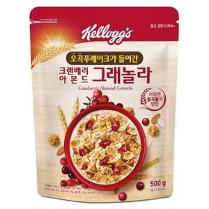 크렌베리 아몬드 그레놀라 500g 켈로그