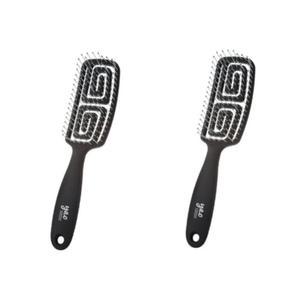 야오 다크미니 헤어브러쉬 두피마사지 머리빗 X2개