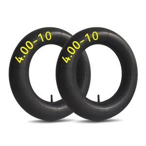 2-Pcs 4.00-10 내부 튜브 400-10 4.00-10 먼지 자전거 튜브