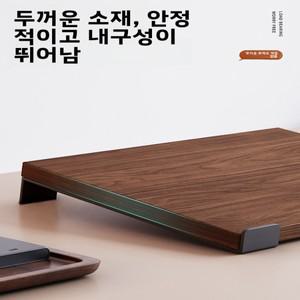 사무실 노트북 거치대 데스크탑 지지대 브래킷 패드 높이 조절 키보드 경사 트레이 컴퓨터 스탠드 심플 스