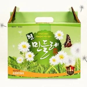 엄마애손 흰민들레즙 100ml 60포선물용 몸에좋은 소포장 간편 원액 민들레 엑기스 용민들레