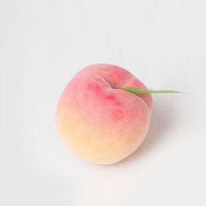 모형복숭아 모조 인조 가짜 여름 과일 미술 수업 교재 정물화