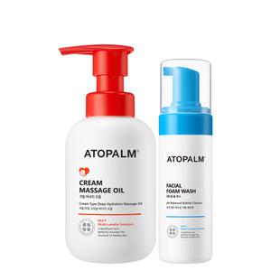아토팜 페이셜 폼워시 150ml+크림 마사지오일 200ml