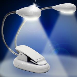 북라이트 휴대용 LED 스탠드 집게형 미니 독서등