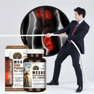 맥소 쏘팔메토 컴플렉스1000mg 90캡슐 영양제 소팔메토 옥타코사놀 아연 전립선건강의유지에도움
