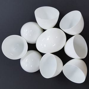 흰색에그캡슐[소-10개] 4x6cm 에그뽑기통 계란인형 에그쉐이크만들기