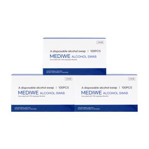 국산제조 알콜스왑 일회용 알콜솜 3박스 300매 모음전