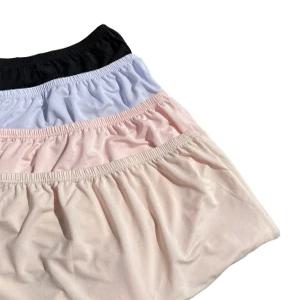 [3매입] 국산 여성 인견 드로즈 3p 빅사이즈(~2XL) 네모 사각팬티 할머니 속옷