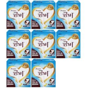 금비 프리미엄 와이드 매직테이프 대형 10Px8팩(SHA305) 성인용기저귀