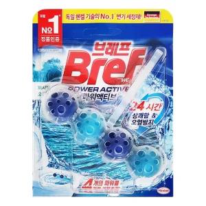 헨켈 브레프 변기 세정제 파워액티브 오션 x 1개