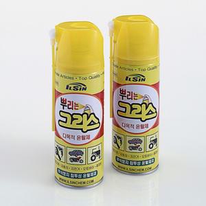 뿌리는 그리스 뿌리는 구리스 다목적 윤활제 420ml  1개 일신