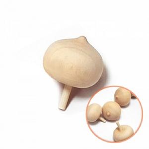 도토리팽이 1개 팽이 나무팽이 도토리모양 팽이놀이 팽이만들기