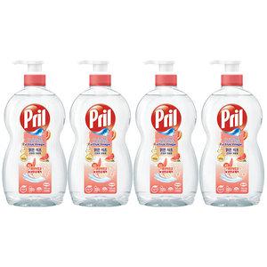 프릴 맑은식초 자몽, 700ml, 4개