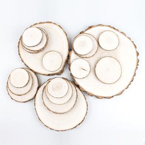 통원목 버드나무 슬라이스 대형 원형 목재