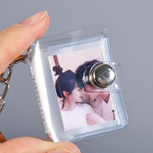 띠부씰앨범 증사바인더 띠부씰북 증명사진앨범 미니 포켓 포토 키링
