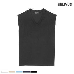 [하프클럽/빌리버스]빌리버스 남자 오버핏 조끼 니트 베스트 정장 캐주얼 BTS083