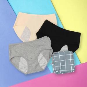 르브니 주니어 위생팬티 여아 생리속옷 파우치동봉 CW세이프3종