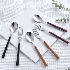 [NS홈쇼핑]퀴드노비 레트로 커트러리 4인 수저 디저트 세트_스푼 포크 세트_집들이 선물..