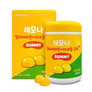 [경남제약] 레모나 멀티비타민+미네랄 구미 우리가족 멀티비타민/건강식품 인증