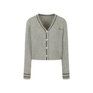 [JJ지고트](광주신세계)브이넥 꽤배기 세미크롭 가디건 GPAN1CD211