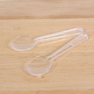 아이스크림 스푼 소 8.8cm 투명 B형 벌크 1000개 1봉 일회용스푼 투명스푼 아이스크림스푼 일회용품