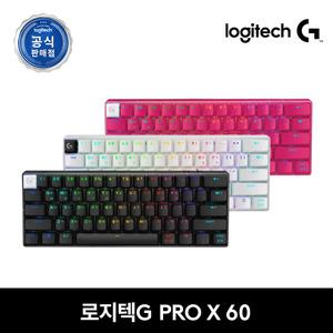 [국내정품] 로지텍코리아 G PRO X 60 LIGHTSPEED 무선 게이밍 키보드