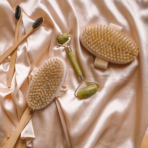 [플루] 돈모 분리형 우드 바디브러쉬