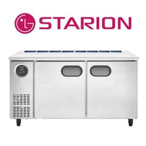 스타리온 업소용 LG 반찬냉장고 SR-V15ESEVDR 1500 1/3 앞작업대 (우기계) 김밥 토핑 찬밧드 올스텐 절전형