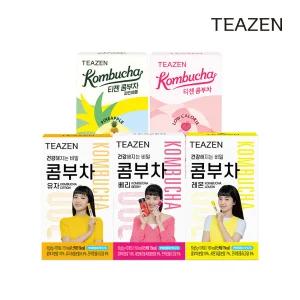 [G]티젠 콤부차 혼합 50스틱 (레몬/베리/유자/파인애플/피치)