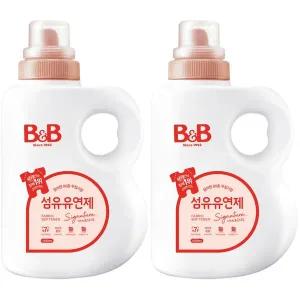 [보리보리/비앤비]비앤비 섬유유연제 자스민 1500ml 용기형 2입