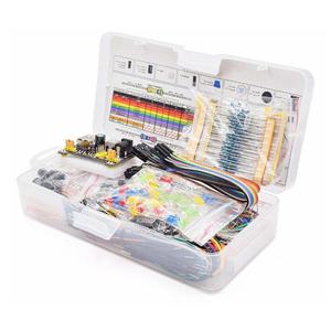 아두이노 UNO R3용 DIY 프로젝트 스타터 키트 830Tie-points Breadboard가 포함된 전자 부품 세트