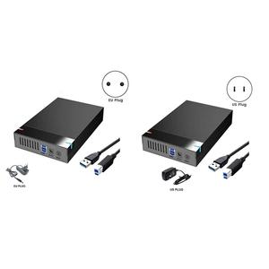 3.5 인치 SATAUSB 3.0 HDD 케이스-외장 하드 드라이브 인클로저 데이터 전송 PC 노트북용 박스
