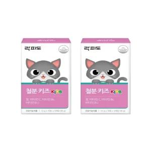 락피도 철분 키즈 30포, 2박스