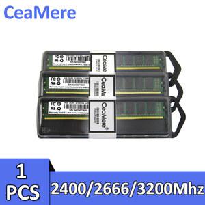 CEAMERE PCS D4 데스크탑 컴퓨터 메모리 바 8GB 6GB 32GB RAM 2666 3200MHZ 메모리 카드 PC 288 핀 메모리 카드