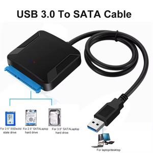 USB 3.0-Sata 케이블 하드 드라이브 어댑터 변환기 노트북 Xbox One 360 PS4 용 2.5/3.5 인치 외장형 HDD S