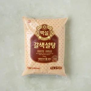 [백설] 갈색설탕 3kg