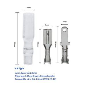 CRIM NALS 300PCS TER CRIMP SEAL WI ULATION SPADE 30 ELECTRICAL FEMALE CONNECTORS SHEATH MALE