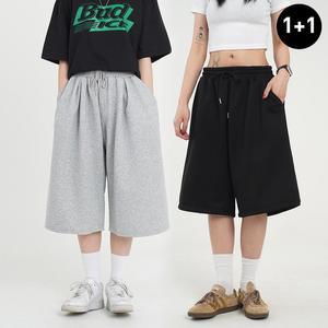 1+1 여자 남자 버뮤다 팬츠 4종 6부 7부 반바지