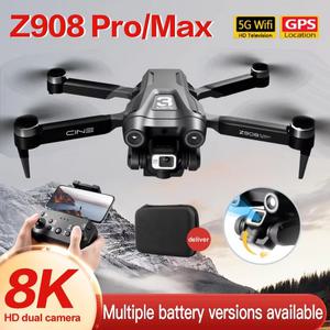 카메라드론 Xiaomi Z908 Pro MAX Drone 8K 5G WIFI 전문 카메라 장애물 회피 원격 제어 Quadcopter Long Fl