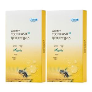 애터미 치약 플러스 50g 4개입 세트 x 2개 여행용 미니 휴대용 답례 선물